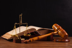 law book and gavel