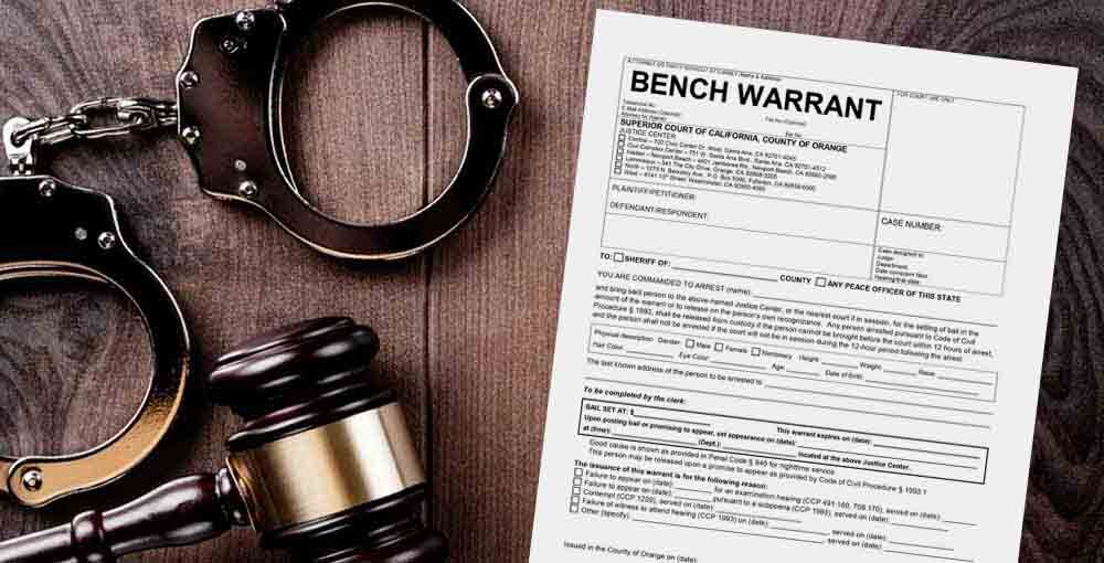 What To Do When You Have a Bench Warrant - Pacific Legal Group