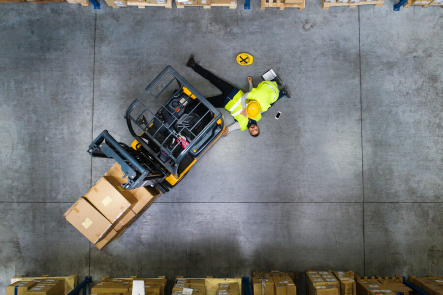 Preparing For Your First Workers Compensation Lawyer Meeting - Warehouse workers after an accident in a warehouse.